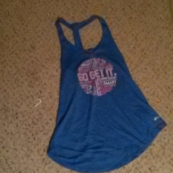 NWOT Asics razor back camisole