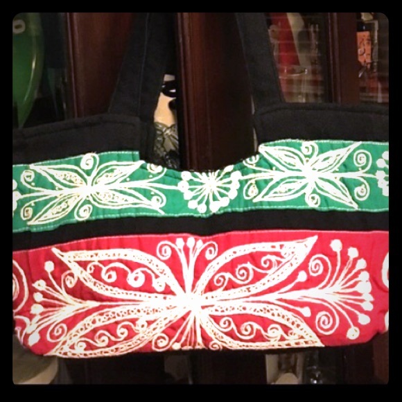 Handmade in Peru🌹Small Embroidered handbag