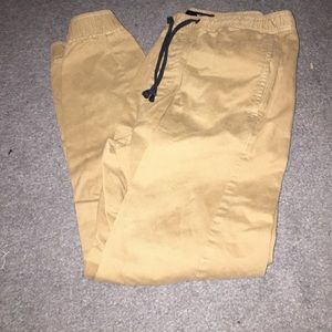 American Eagle Mens Khaki Joggers Small