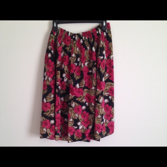 Beautiful flower skirt