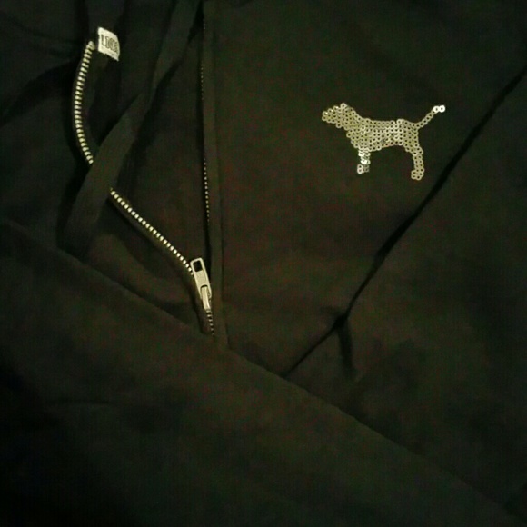 NWOT HTF RARE PINK bling hoodie - Picture 2 of 4