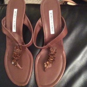 Manolo Blahnik brown sandals