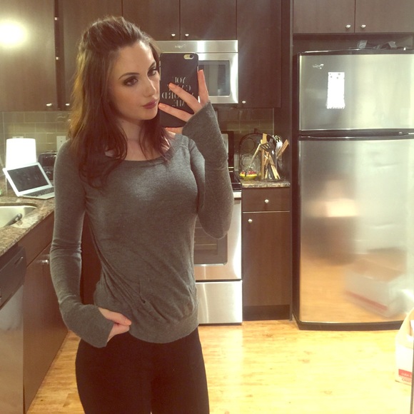 Grey Lululemon Sweater