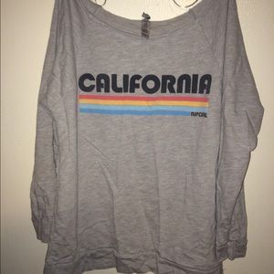 Low cut shirt/sweater