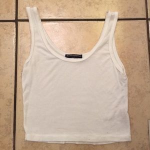 Brandy Melville crop top comfortably distressed