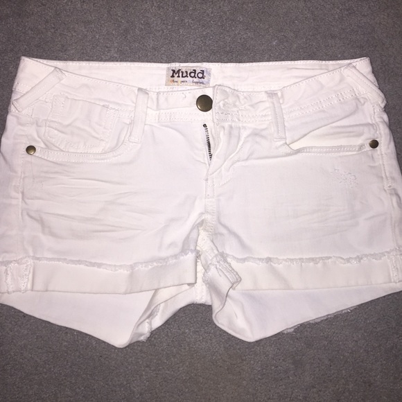white short shorts - Picture 1 of 2
