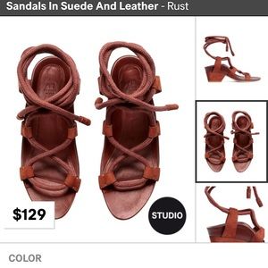 ISO!!! H&M studio collection suede sandals!