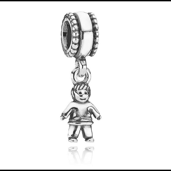 Pandora authentic discontinued my little boy charm