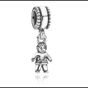 Pandora authentic discontinued my little boy charm