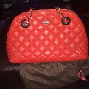 Red Kate spade bag