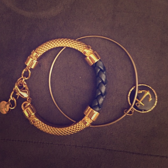 Two nautical bracelets
