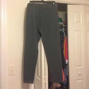 Charcoal grey PINK leggings