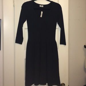 Madewell Snowbell Gray Sweater Dress NWT