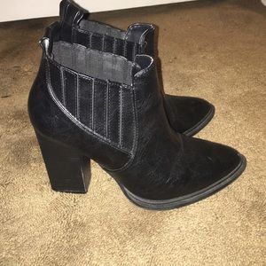 Black booties
