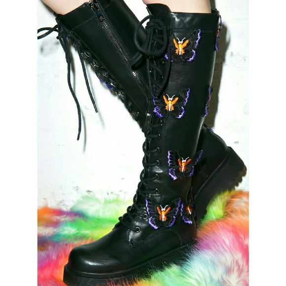 Butterfly YRU boots knee high