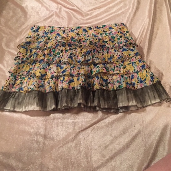 Floral skirt