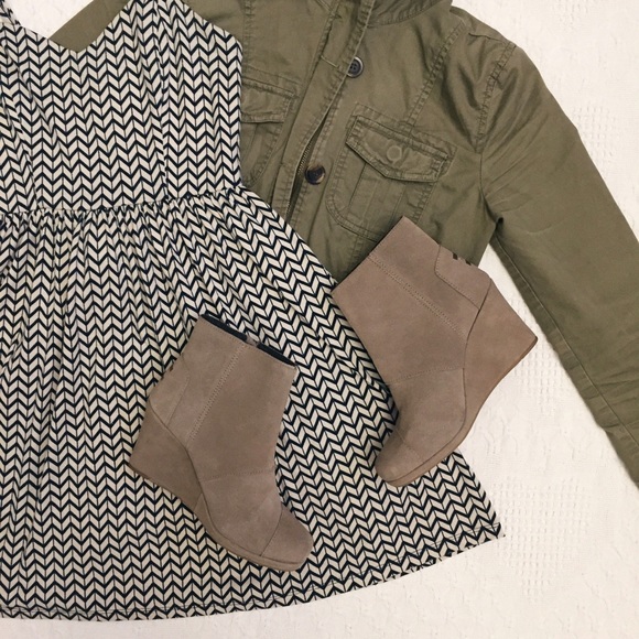 ❌SOLD❌ NEW TOMS Desert Wedge Bootie