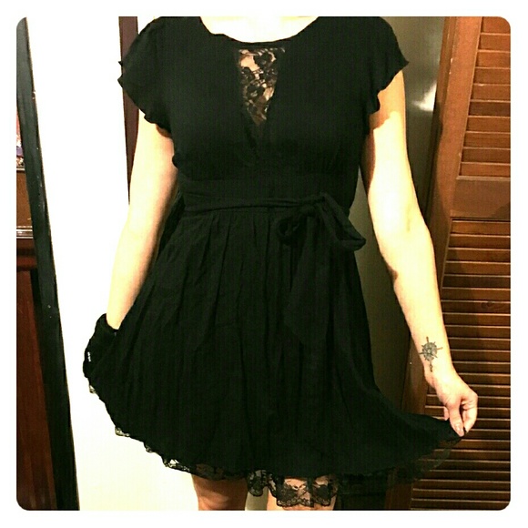 Goth black Lolita dress