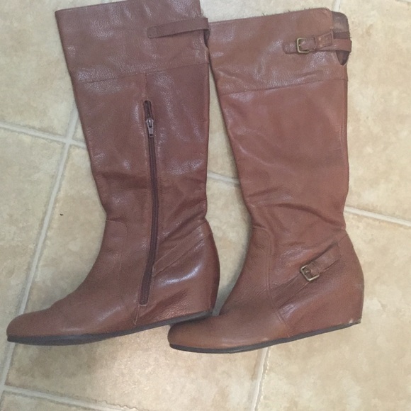 Leather boots👢