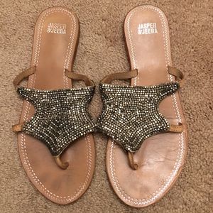 Jasper & Jeera beaded sandal