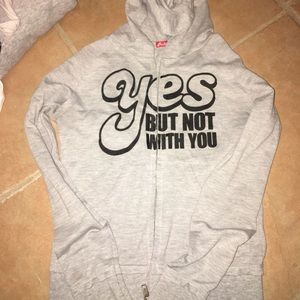 Yes but not with you