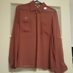 Light brown Forever button up