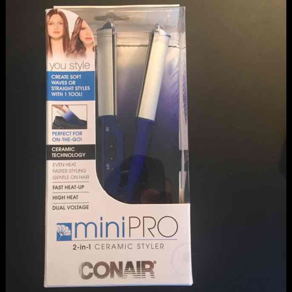 Mini hair straightener