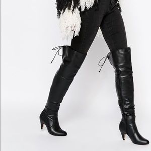 Black above Knee Boots