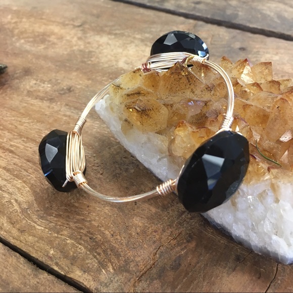 Black Onyx Bangle