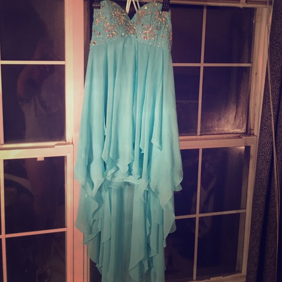 Beautiful jeweled Xscape Prom dress