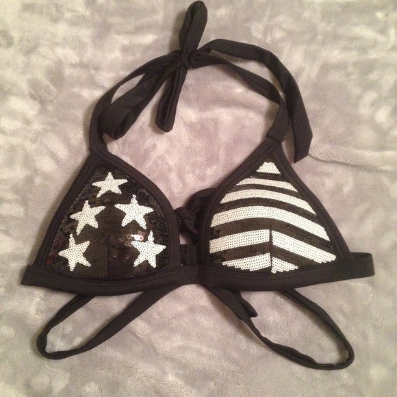 Pink Victoria's Secret bikini top