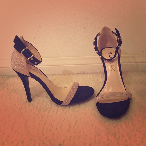 Heels with bling