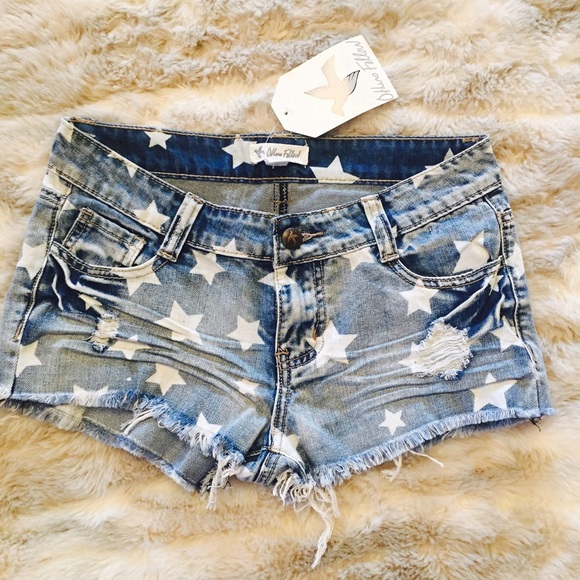 Others Follow star denim shorts - Picture 3 of 4