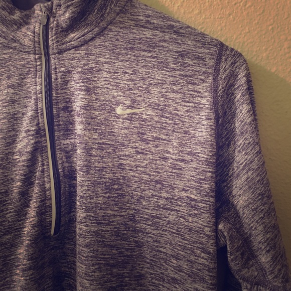 Nike Jackets & Blazers - LIKE NEW!! 😍 Nike dri fit element quarter zip💜