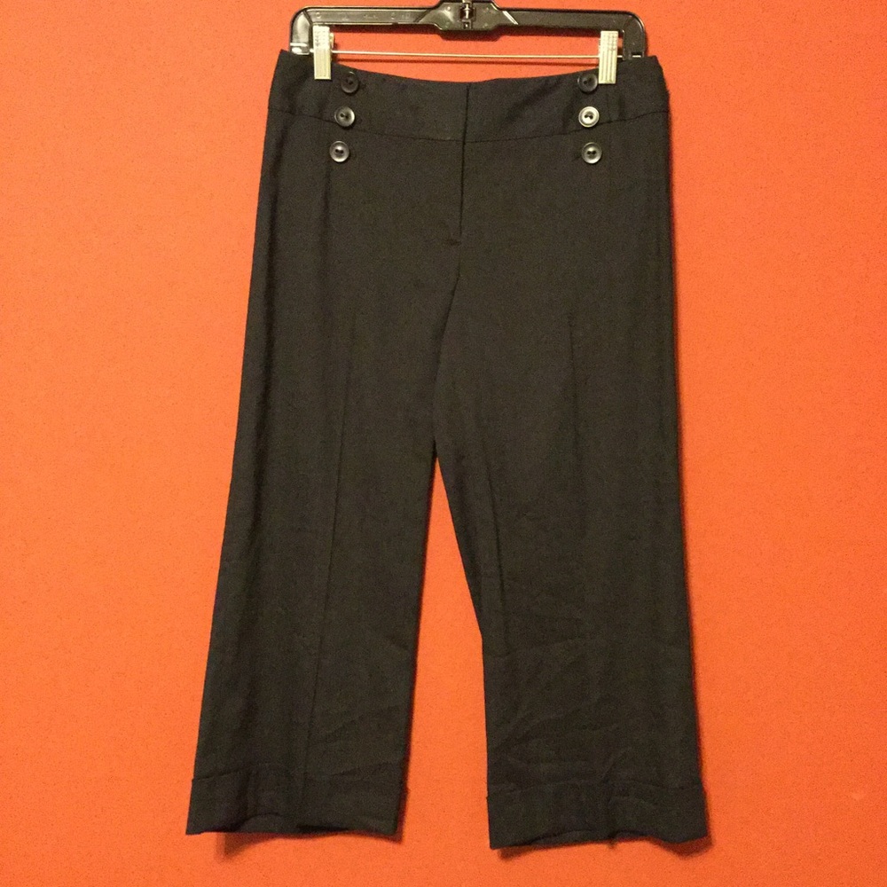 NWT $128 Classiques Entier Black Capri Sailor