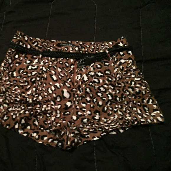 Cheetah shorts