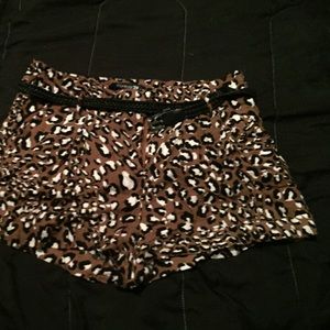 Cheetah shorts