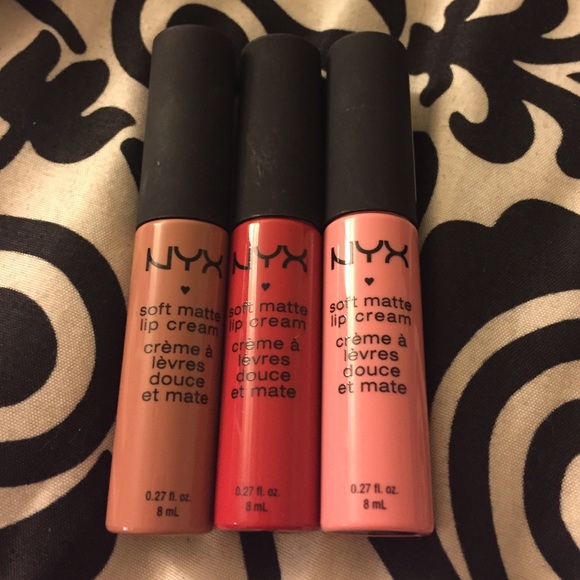 NYX matte lip creams