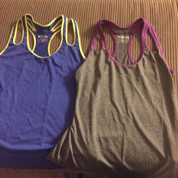 2 quick-dry athletic tank tops