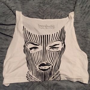 Badwood cropped tee