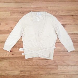 NWOT Ann Taylor LOFT pure silk cashmere cardigan