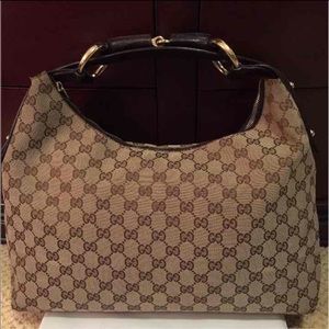 ❌SOLD❌ Authentic Gucci Horsebit Hobo
