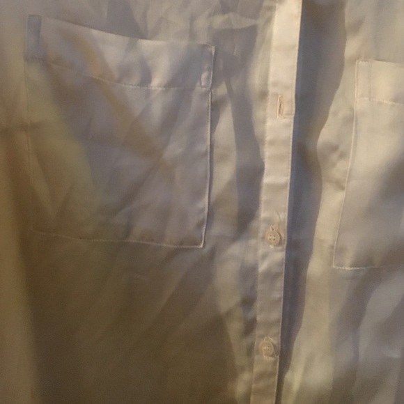 White dress button down shirt. - Picture 3 of 3