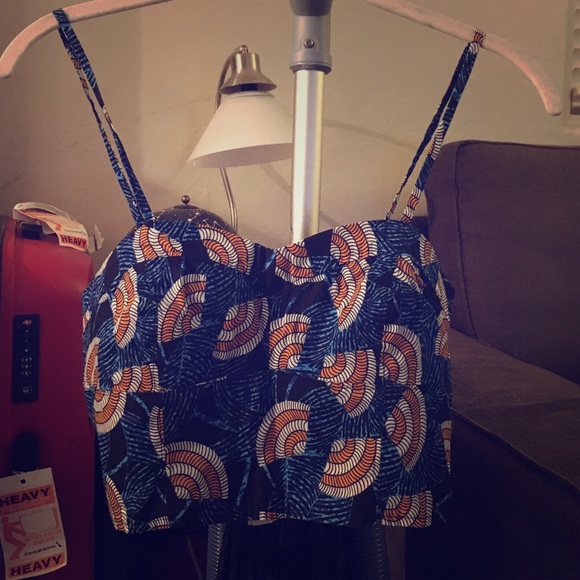 Colorful crop top from Forever21. - Picture 1 of 3