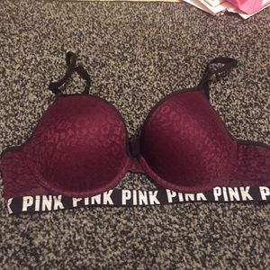 NWOT Maroon Victoria secrets bra