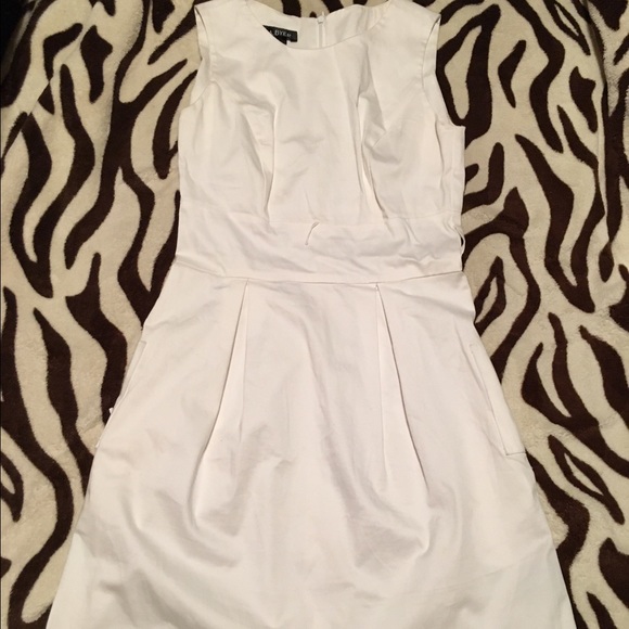 White cocktail dress