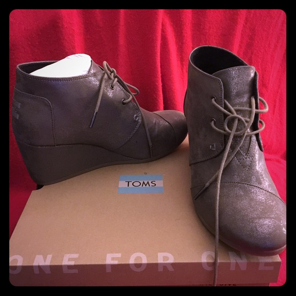 Toms DESERT WEDGE Bootie