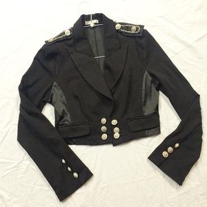 🍒SOLD!🍒 Cropped Military Jacket