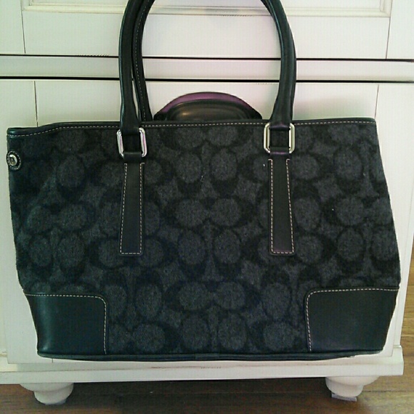 Coach Handbags - Grey flannel Coach handbag