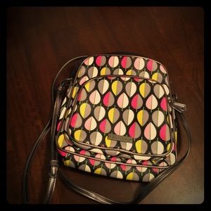 Crossbody moon blossoms pattern. Vera Bradley